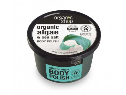 Organic Shop Organic Shop - Telový peeling z rias Atlantiku 250 ml 250 ml