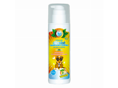 TOPVET Detské opaľovacie mlieko SPF 30 200ml 200 ml