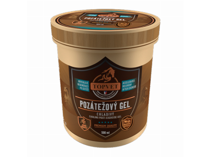 TOPVET Pozáťažový gél - chladivý 500ml 500 ml