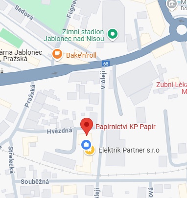 Mapy Google a cesta k nám.