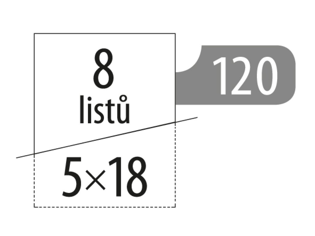 Dahle 120 skartovač PaperSAFE 120, 8 listů, 5 x 18 mm, 12 l