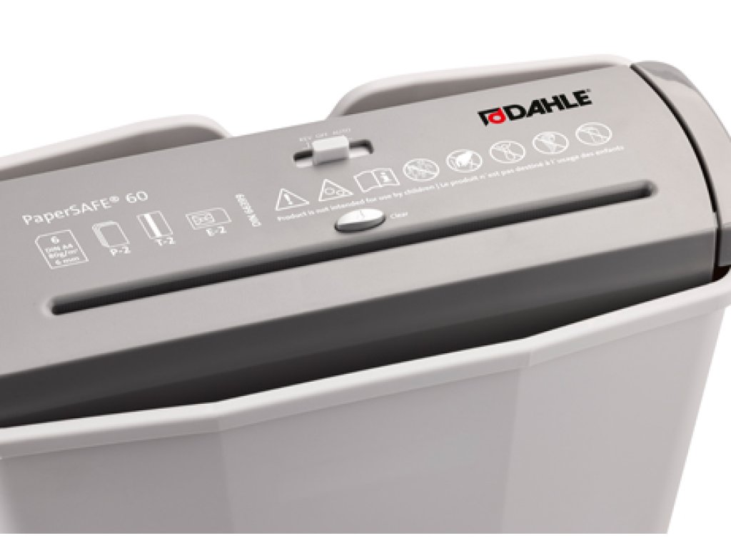 Dahle skartovač PaperSAFE 60, 6 listů, 6 mm, 11 l