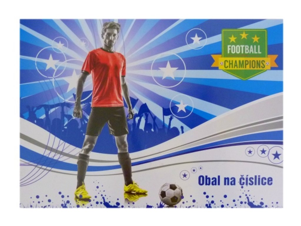 Desky na číslice - Football player 7745