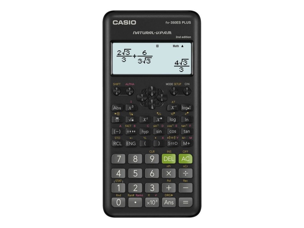 Kalkulačka CASIO FX-350 ES PLUS školní matematická