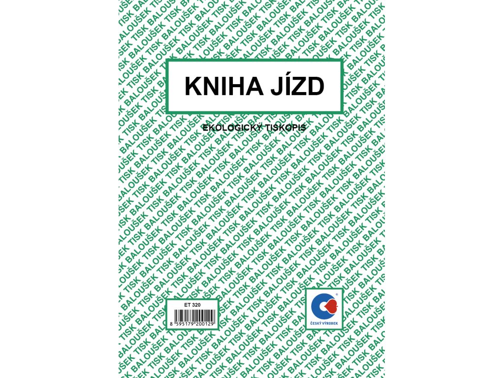 Kniha jízd A5 ET 320