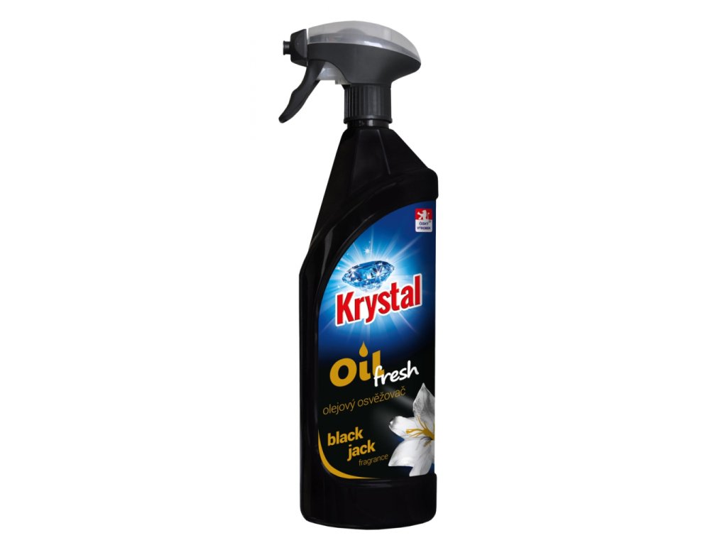 Krystal osvěžovač toalet olejový - 750 ml - černý