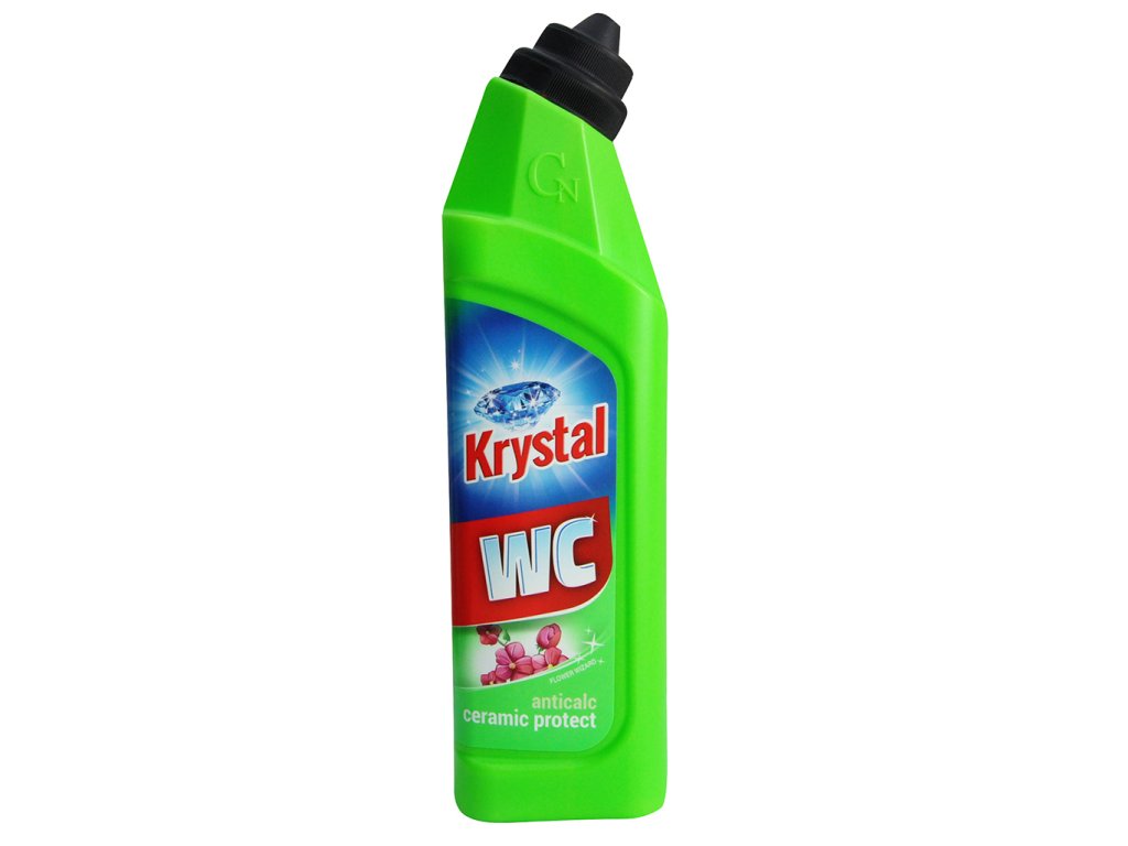 Krystal WC na keramiku s ochranou 750 ml - zelený