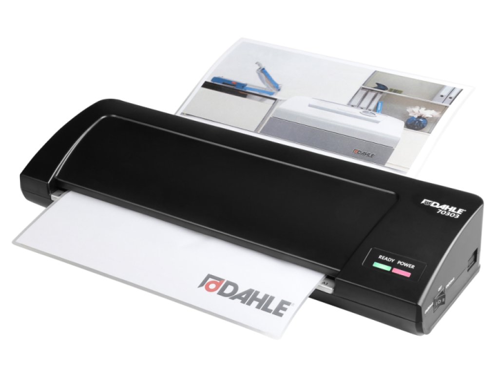 Dahle 70303, laminátor A3, A4 a menší, zahřívání 40 sec