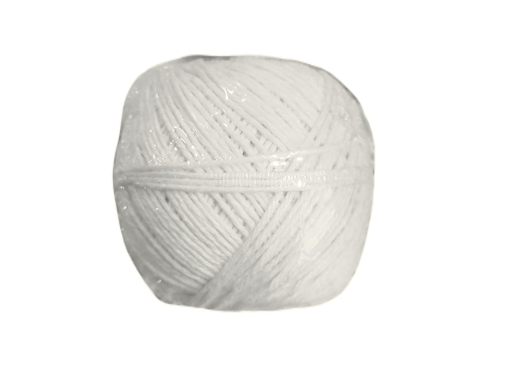 Motouz potravinářský bílý LEN 40g, 105x6 tex