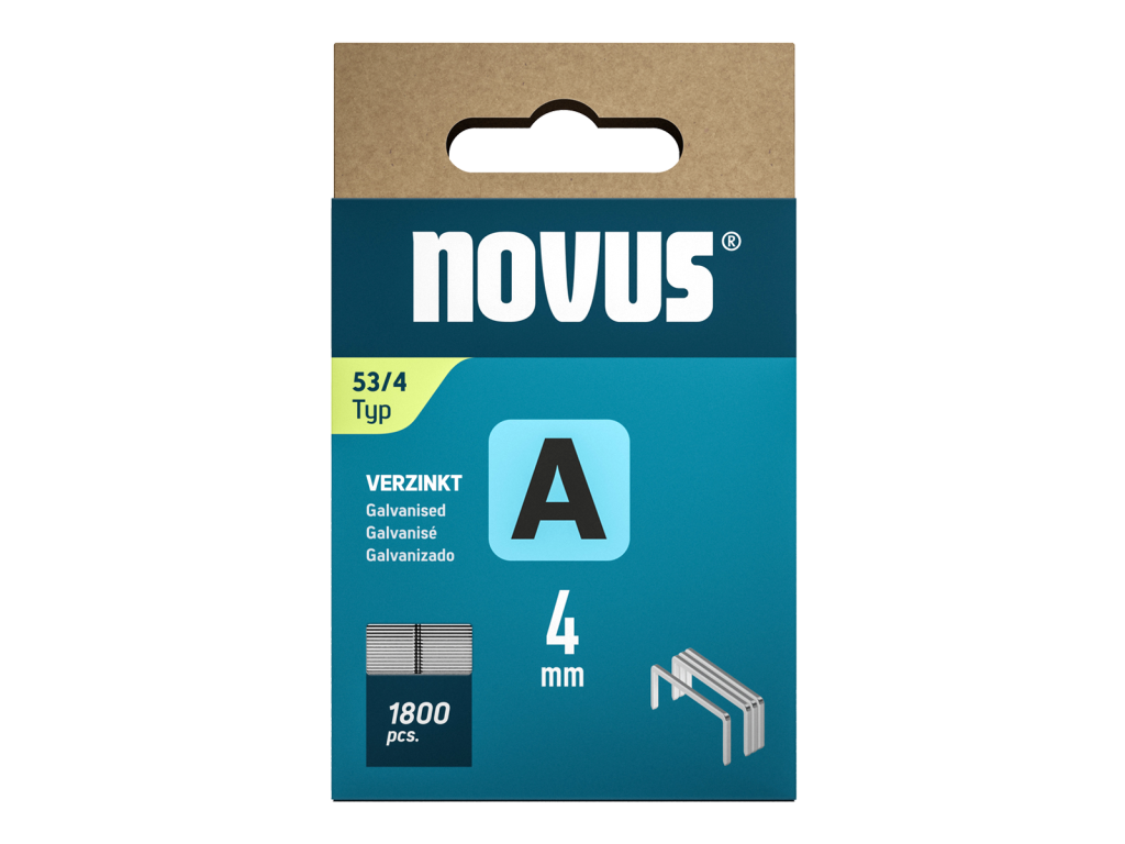 Novus drátky, typ A 53/4mm pro J-11, 2000ks
