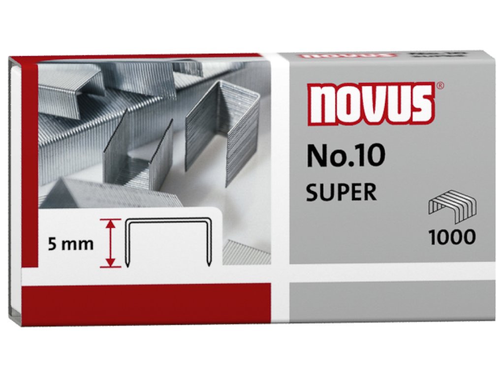 Novus No.10, Super, Drátky, balení 1000 ks