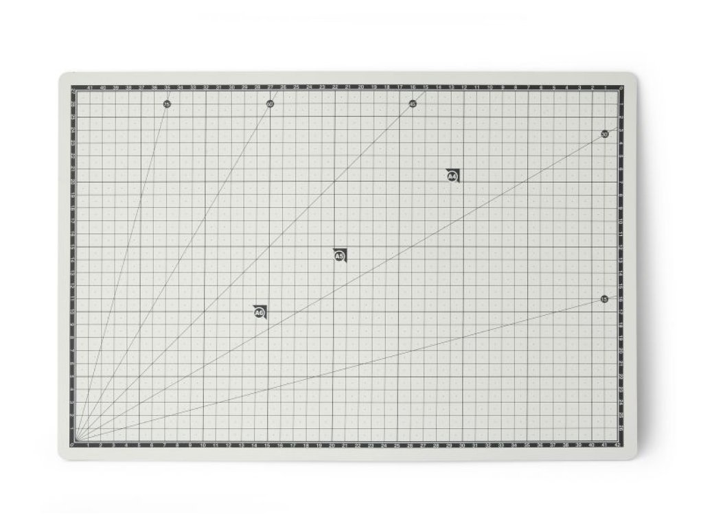 Oboustranná řezací podložka 3 mm 60x45 cm samoregenerující