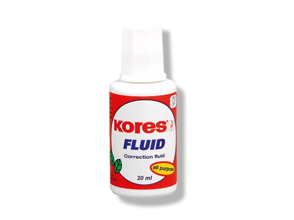 Opravný lak KORES Fluid 20ml - štěteček