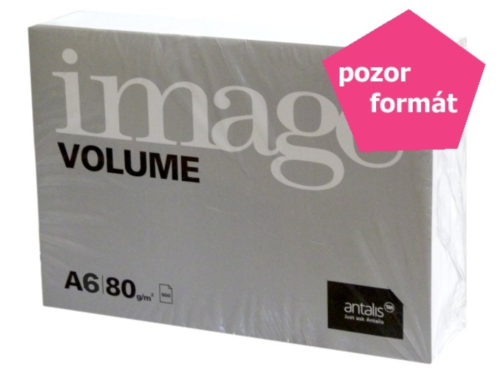 Papír bílý A6, 80g Image Volume, 500 listů