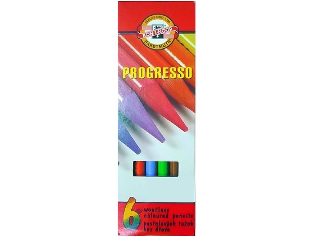 Pastelky Progresso 8755/6 ks