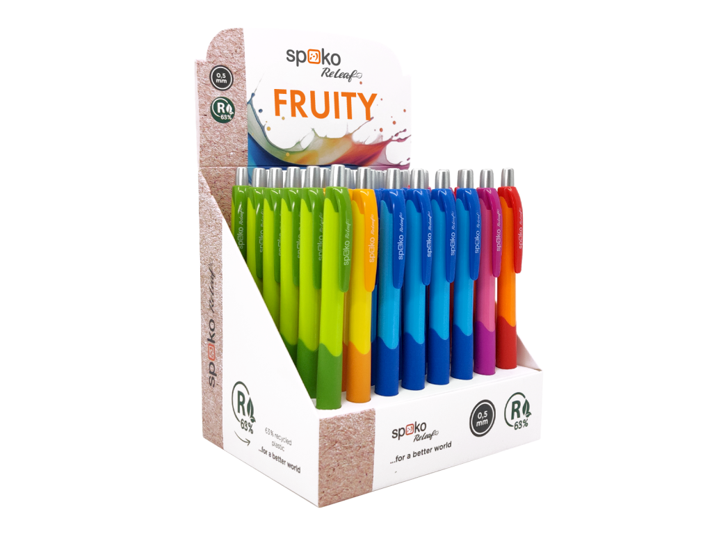 Pero kuličkové SPOKO Fruity - mix barev