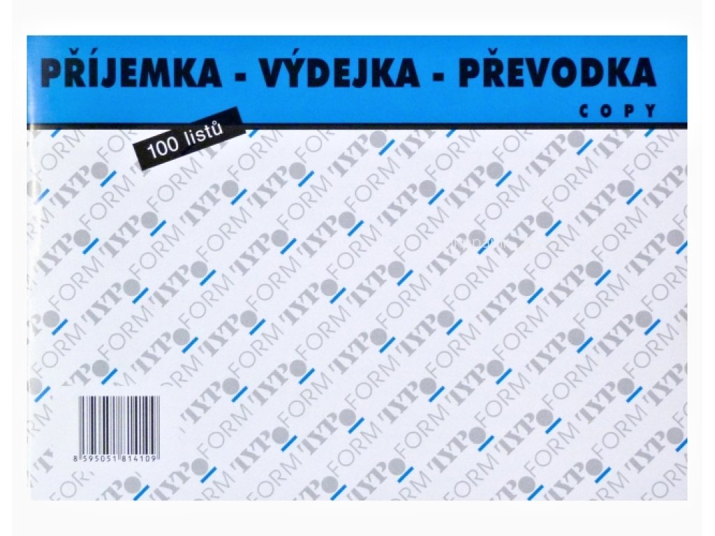 Příjemka-výdejka-převodka Typo - T 410