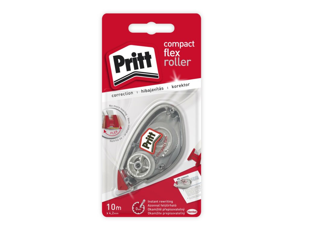 Pritt Compact Flex roller - korekční strojek, 4,2 mm x 10 m, jednorázový