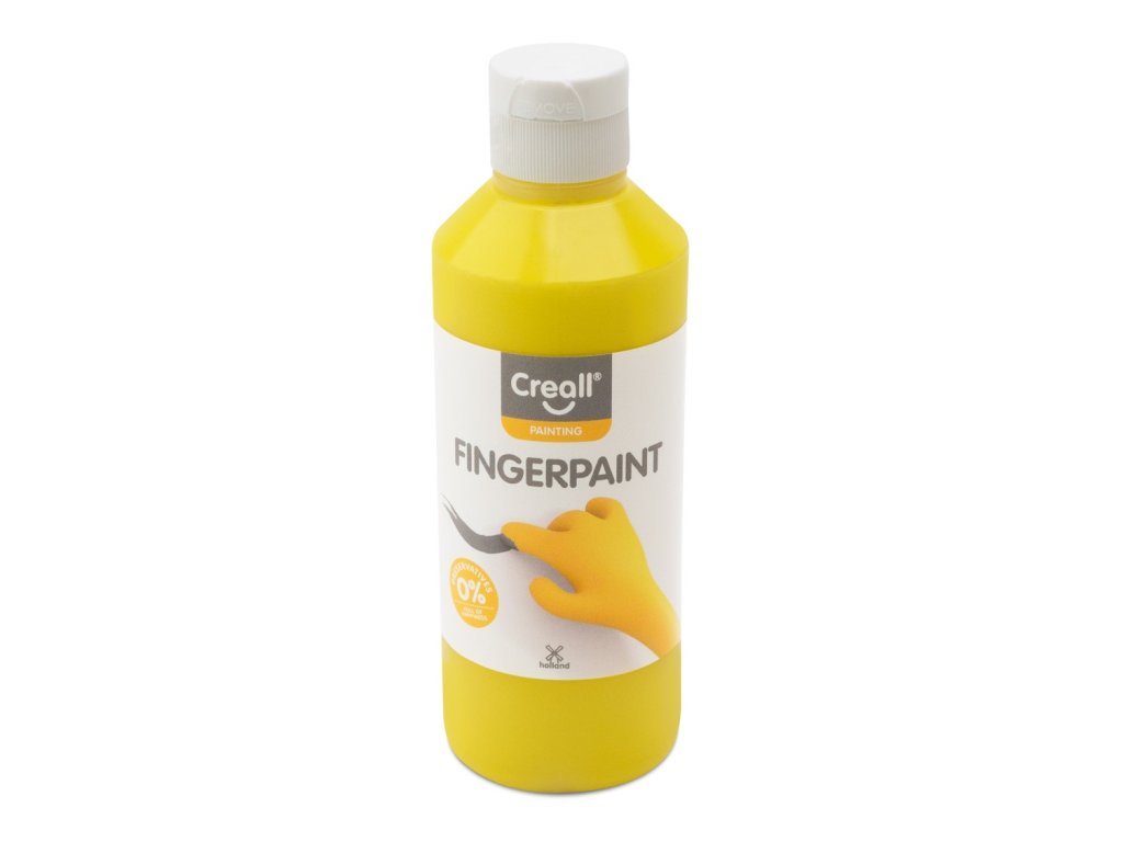 Prstová barva HAPPY INGREDIENTS, 250 ml, žlutá E07821