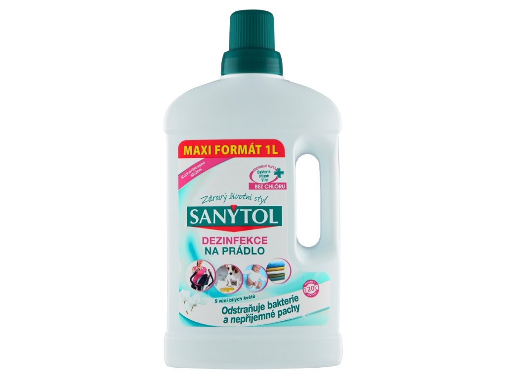 Sanytol Marca - dezinfekce na prádlo, 1000 ml, bílé květy