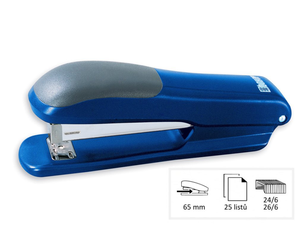 Sešívačka BOXER 400 BLUE, 25 listů