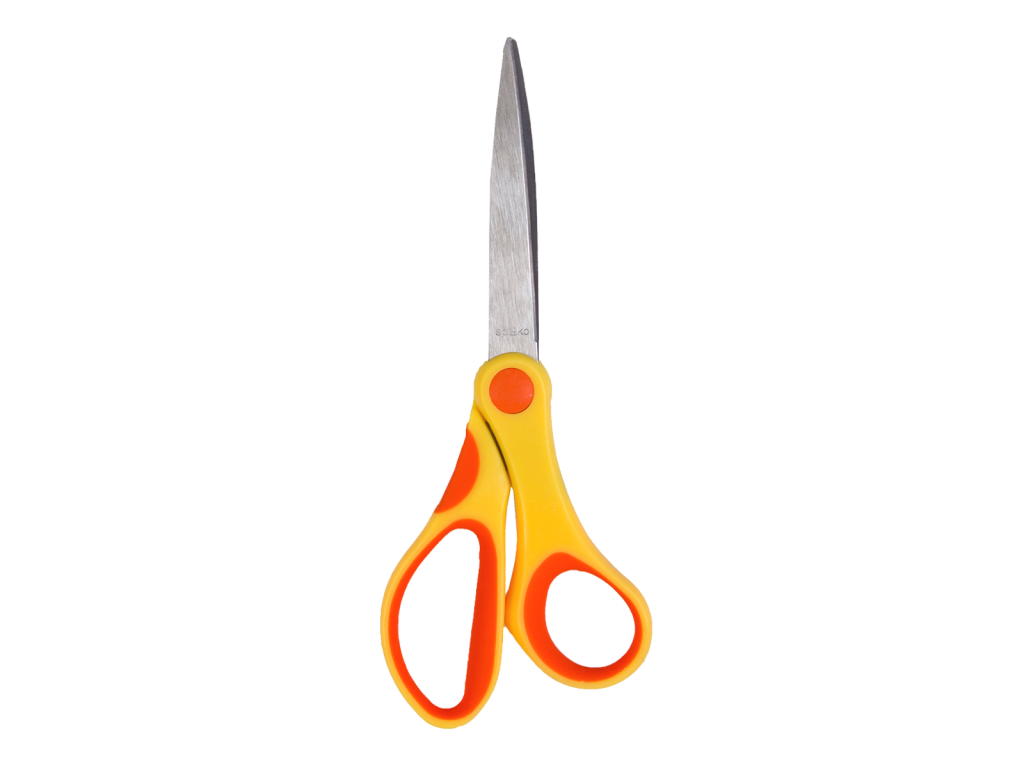 Spoko nůžky školní, 18 cm, asymetrické, mix barev