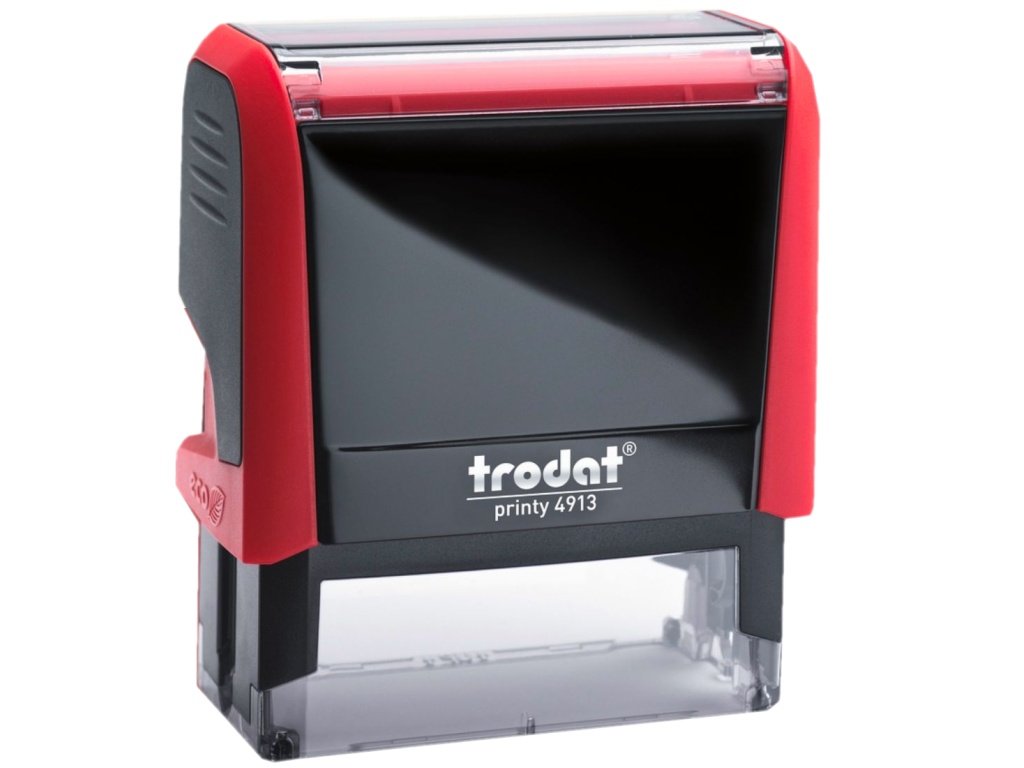 Trodat 4913 (58 x 22 mm) červený strojek