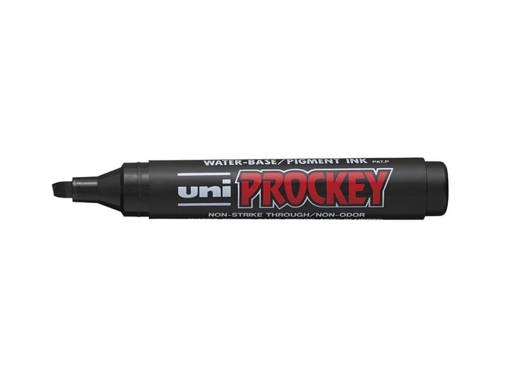 UNI PM-126 popisovač PROCKEY, 5,7 mm, černý