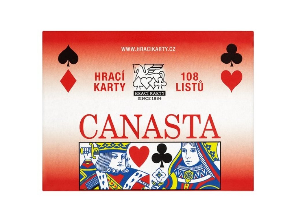 Karty - Canasta v papíru