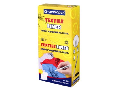 Centropen 2639 na textil modrý 2