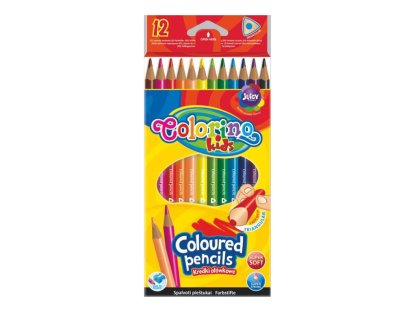 Colorino pastelky trojhranné, 12 barev