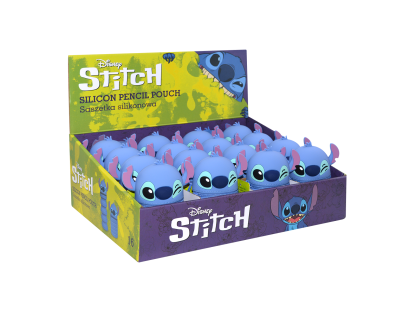Colorino roztahovací penál s hlavou Stitch, silikon 2