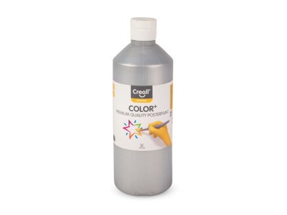 Creall temperová barva CREALLCOLOR, 500 ml, stříbrná