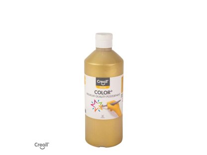 Creall temperová barva CREALLCOLOR, 500 ml, zlatá