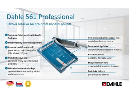 Dahle 561 řezačka , 360 mm, 3,5 mm, A4 2