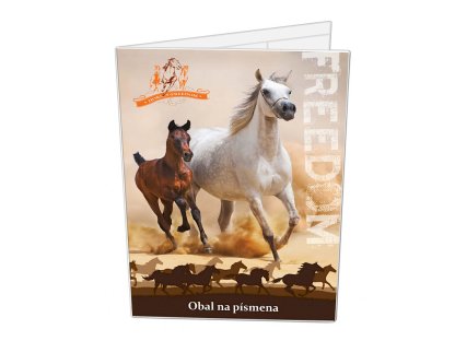 Desky na písmenka Horse Freedom 7771