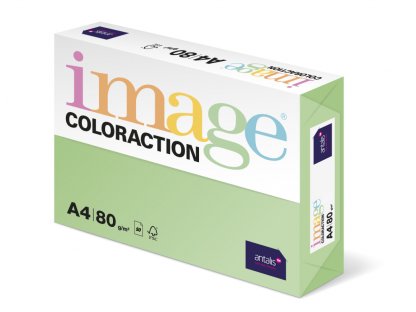 Image ColorAction A4 80 g č.MG28 Forest (pastelově zelená) 50 listů