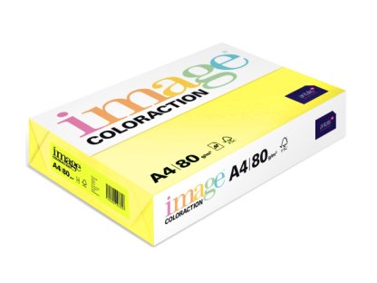 Image ColorAction A4 80 g č.NeoGb Ibiza (reflexní žlutá) 50 listů