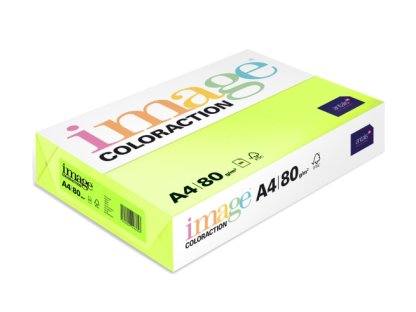 Image ColorAction A4 80 g č.NeoGr Rio (reflexní zelená) 50 listů