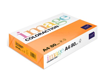 Image ColorAction A4 80 g č.NeoOr Acapulco (reflexní oranžová) 50 listů