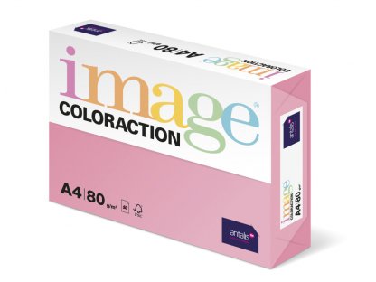 Image ColorAction A4 80 g č.PI25 Coral (starorůžová) 50 listů