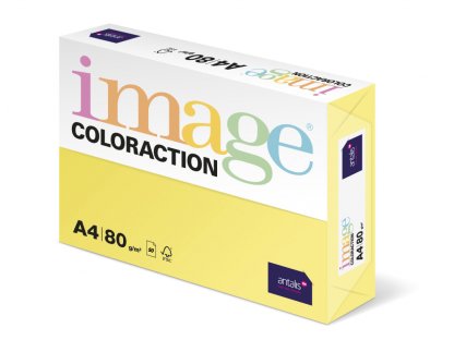 Image ColorAction A4 80 g č.ZG34 Florida (citrónově žlutá) 50 listů