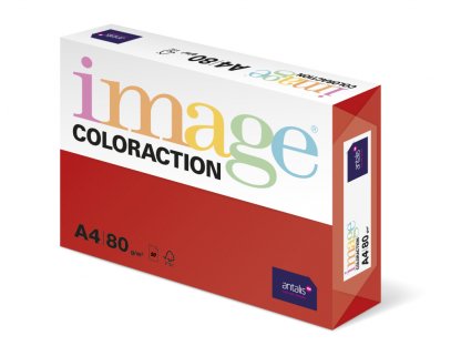 Image ColorAction A4 80g č. CO44 Chile (jahodově červená) 50 listů