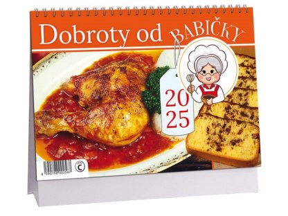 K 723 - Kalendář stolní 2025 - Dobroty od babičky