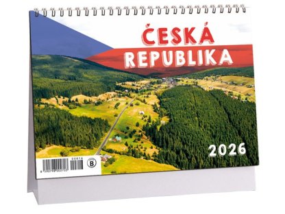 K 816 - Kalendář stolní 2026 - Česká republika - ČTRNÁCTIDENNÍ