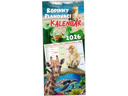 KN 311 - Kalendář nástěnný 2026 - Rodinný plánovací