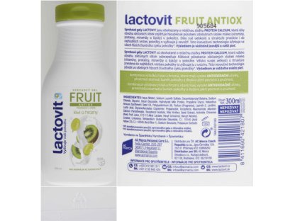 Lactovit,  sprch. gel kiwi a hrozny 300 ml