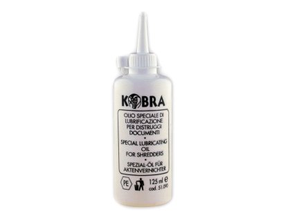 Olej KOBRA do skartovaček 125 ml, doprodej