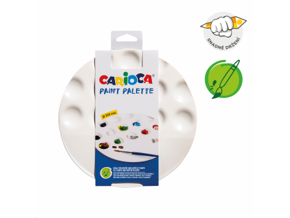 Paleta malířská školní plastová Carioca 13 barev 42403