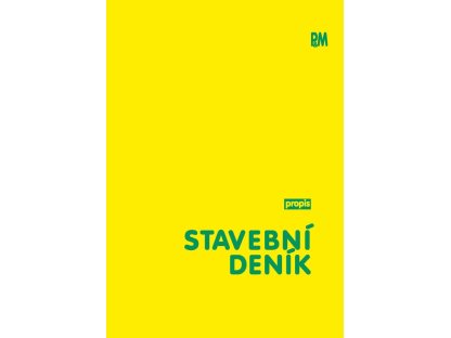 PaM 1025 Stavební deník propis A5 3 x 28 listů